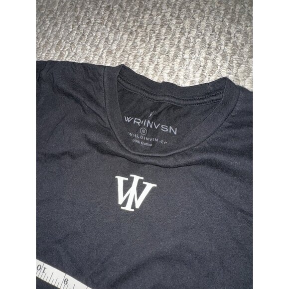 Wrld Invsn T-Shirt Bundle Small & Medium Black Graphic Tees Streetwear - Picture 3 of 4